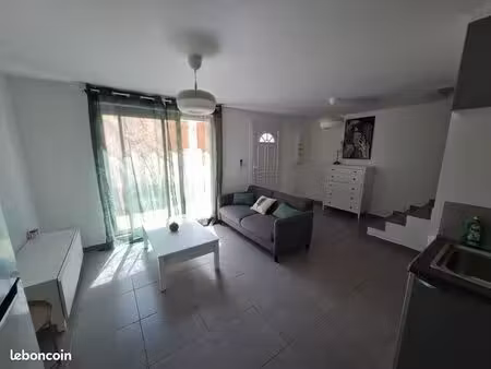 maison t2 meublée 40 m² avec jardin – berre-l’étang