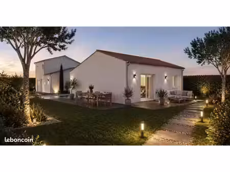 maison neuve 68 m² avec terrain viabilisé de 472 m² à istres 2 chambres  plain-pied