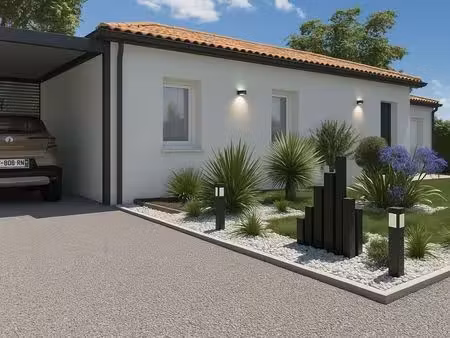 maison neuve 84 m² avec terrain viabilisé de 472 m² à istres – 3 chambres  plain-pied et p