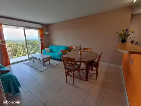 appartement meublé 3 pièces 64 m² mougins-le-haut piscine tennis