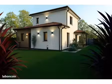 maison à construire à saint chamas 13250 120 m² terrain 748 m²  4 chambres suite parentale