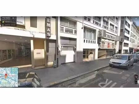 grande place de parking   residence securisee gardiennee   en premier sous sol grande haut