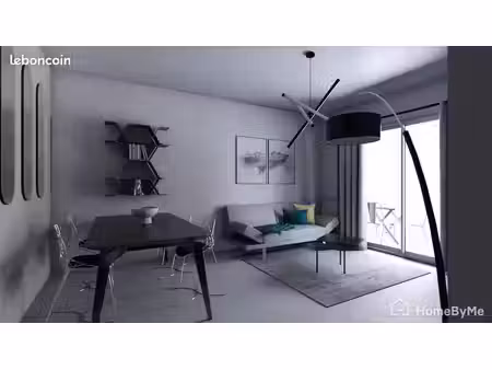 appartement centre-ville t3 - 65 m2 avec terrasse de 9m2 et garage de 20 m2