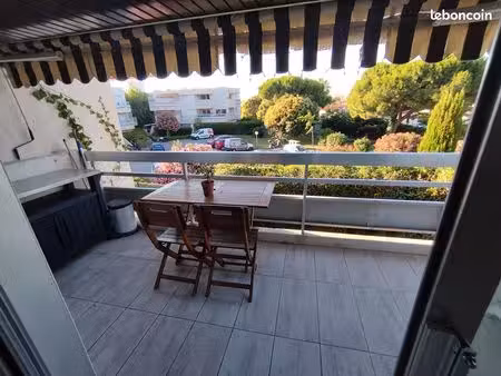 location à l'année - antibes (la fontonne) - 100m de la plage