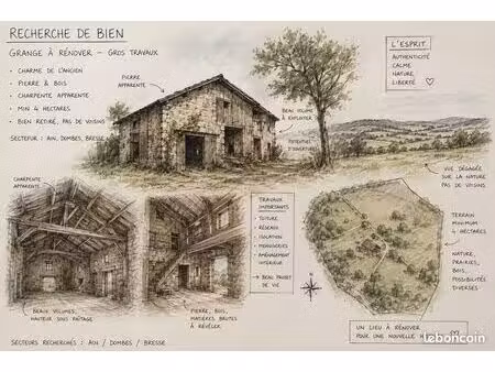 recherche grange à rénover