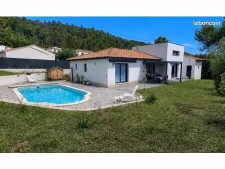 le luc – villa contemporaine de plain-pied avec piscine – dpe a