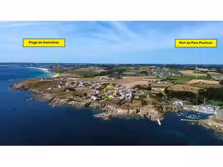 maison vue mer - 6 pièces / 110 m² - plouhinec