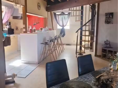 location appartement style loft à bruyères