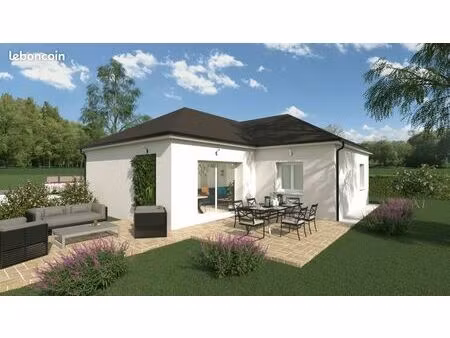 projet de construction d'une maison 82.4 m² avec terrain à monetay-sur-allier (03)
