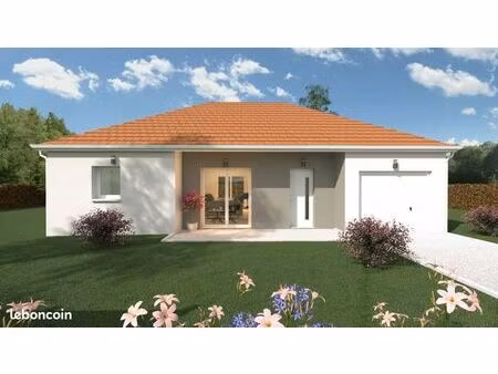 projet de construction d'une maison 74 m² avec terrain à montlucon (03)