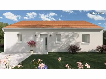 projet de construction d'une maison 71 m² avec terrain à neris-les-bains (03)