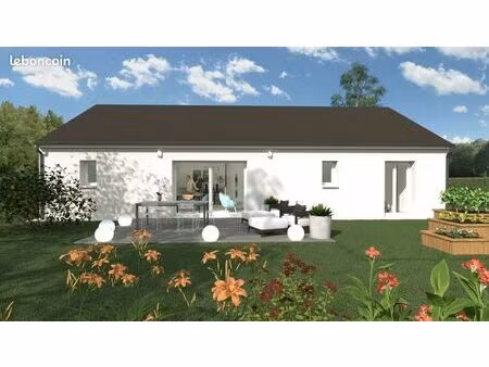 projet de construction d'une maison 90 m² avec terrain à neris-les-bains (03)
