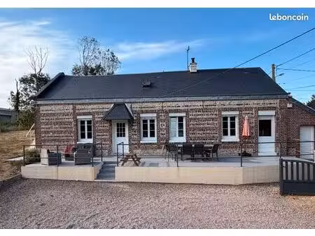 longère briques et silex