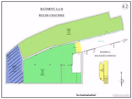 local de 250m2 en plein centre ville