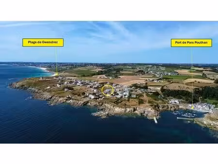 maison vue mer - 6 pièces / 110 m² - plouhinec