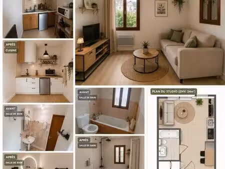 studio 20m² gap