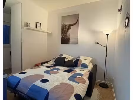 studio t1 meublé + patio privatif