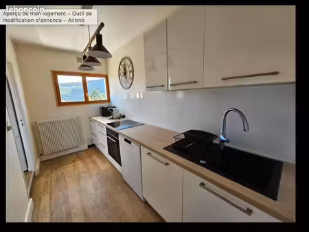 t1 bis meublé de 40 m² – annemasse / moillesulaz – à 4 min du tram vers genève