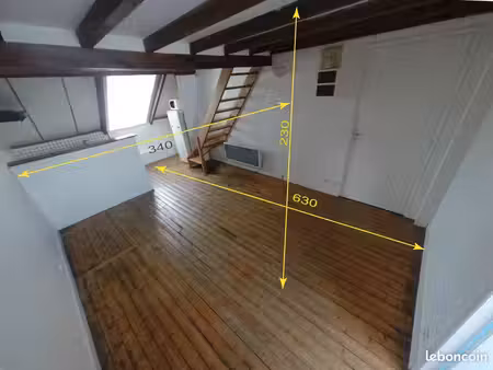 studio duplex à compiègne derrière palais impérial
