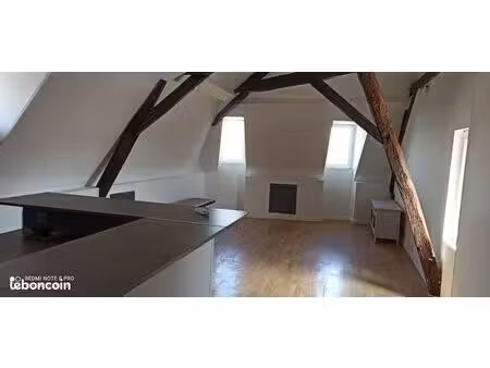 loft lumineux 50 m² – bergerac centre – face aux halles