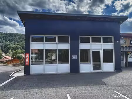 local commercial 120 m² - 12 parkings - xonrupt