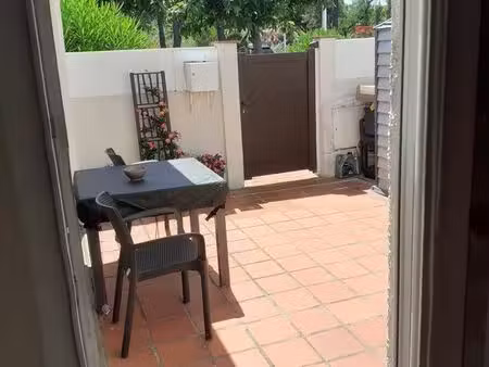 port leucate maison de plain pied terrasse parking