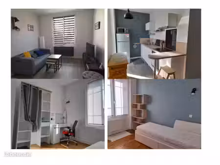 maison individuelle meublée de 2 chambres des années 30  secteur rue des noës  avec cour p