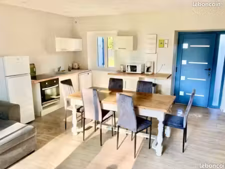 maison meublée à louer au mois – 500 m d’omaha beach