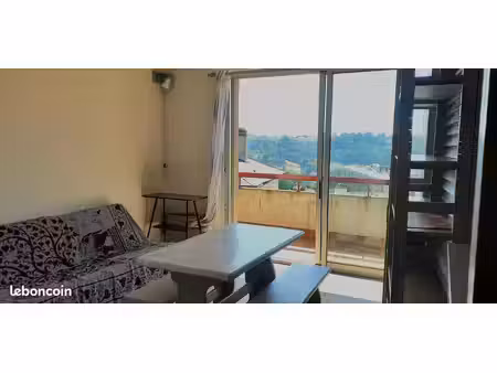 location t1 bis meublé avec balcon et garage