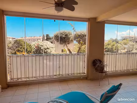 appartement t3 74 m² + terrasse 24 m² + garage