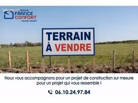 terrain 500 m² mandres les roses