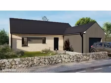 projet de construction d'une maison 76.13 m² avec terrain à ifs (14)