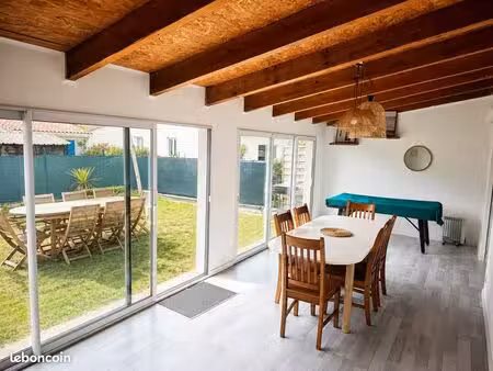 maison familiale rénovée avec véranda  jardin et stationnements – la tremblade
