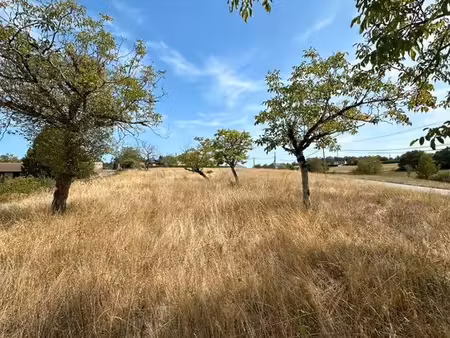 jugeals-nazareth – terrain 1557 m² avec vue  plein sud + permis obtenu