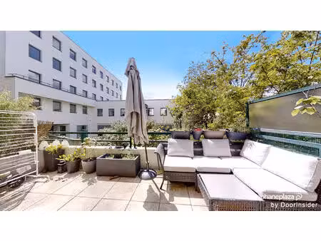 appartement trois pièces meublé avec terrasse et box à colombes - 66.66 m2
