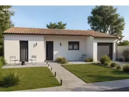 maison de 81.94 m² sur un terrain de 700 m² à bussac-sur-charente en charente-maritime (17