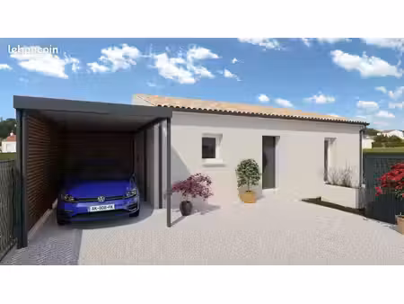 maison de 70 m² sur un terrain de 427 m² à gond-pontouvre en charente (16)