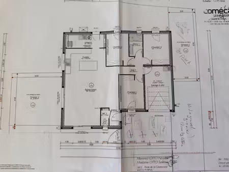 pornic - maison 100 m2 - 3 ch  garage  jardin clos