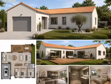 maison 80 m² avec terrain à saint-medard-d'aunis