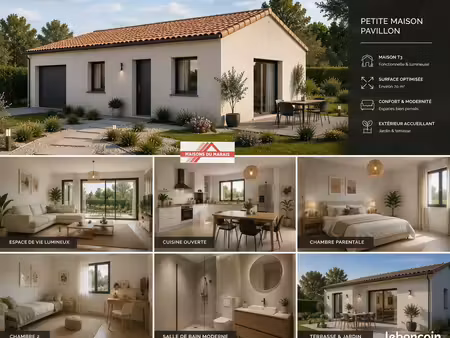 maison 71 m² avec terrain à surgeres
