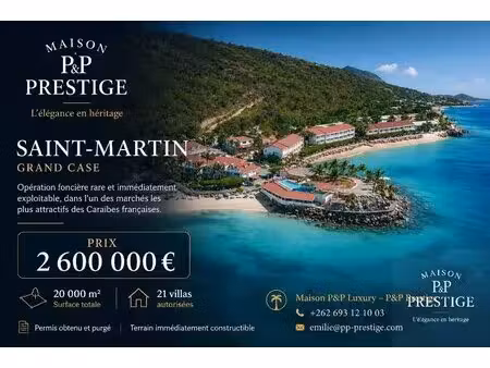 opération foncière – 21 villas autorisées