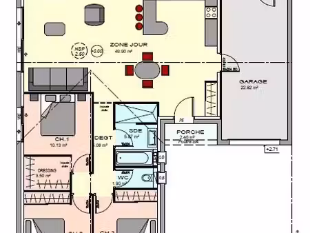 maison 4 pièces 97 m²
