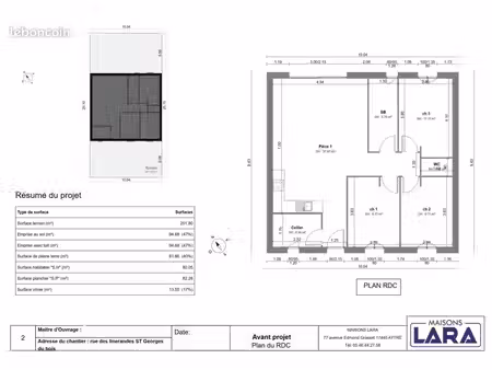 maison 4 pièces 81 m²