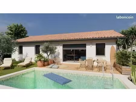 projet de construction d'une maison 99.69 m² avec terrain à la souterraine (23)