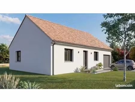 projet de construction d'une maison 75 m² avec terrain à la souterraine (23)