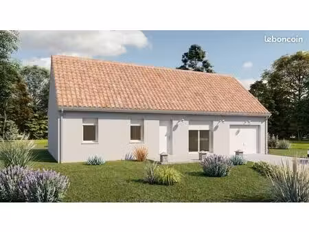 projet de construction d'une maison 95 m² avec terrain à la souterraine (23)