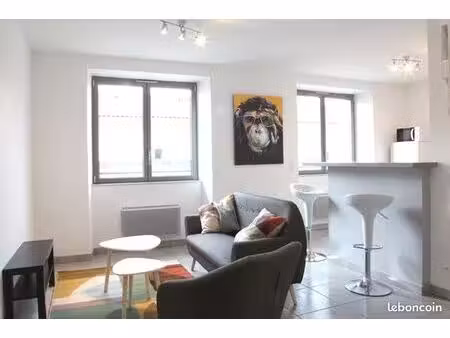t2 meuble 37 m2-etat neuf- proxim. facs ecoles ingé