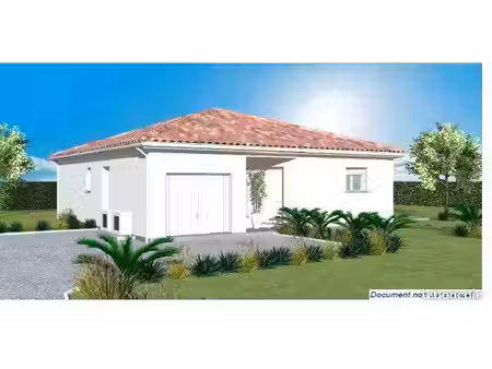 projet de construction d'une maison 89 m² avec terrain à saint-germain-et-mons (24)