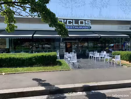 fonds de commerce – brasserie / restaurant – 300 m² + terrasse 200 m² – sarcelles (95) rar