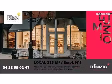 local commercial 225 m²